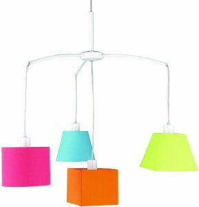 Philips 40509/55/48 KidsPlace Pendant Light, Multi-colored