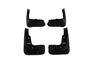 Genuine Toyota Accessories PU060-33012-P1 Black Mud Guard - 4 Piece