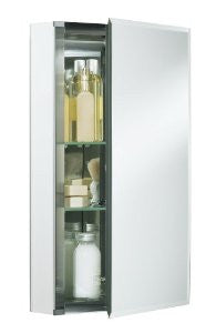 KOHLER K-CB-CLC1526FS Single Door 15-Inch by 26-Inch by 5-Inch Aluminum Cabinet