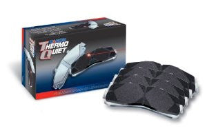 Wagner ThermoQuiet MX815 Semi-Metallic Disc Pad Set, Front