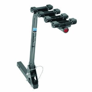 Pro Series 63124 Eclipse Black 4-Bike Hitch Mounted Bike Carrier