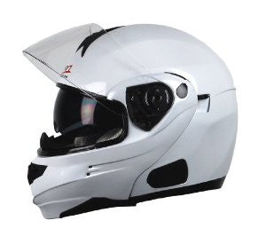 Vega Summit 3.0 Full Face Helmet (Pearl White, Medium)