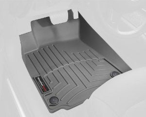 WeatherTech Custom Fit Front FloorLiner for BMW 528i/528xi, Grey