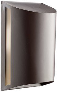 Kichler Lighting 9095AZ Dark Sky Outdoor Sconce, Architectural Bronze