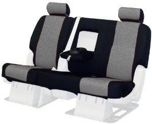 Coverking Custom-Fit Front Bucket Seat Cover - Spacer Mesh, Gray