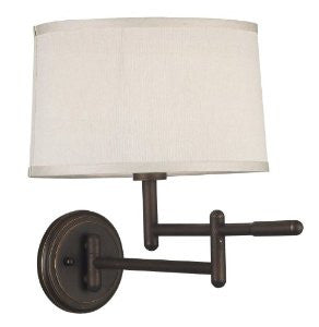 Kenroy Home 20942CB Theta Wall Swing Arm Lamp, Copper Bronze