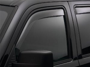 WeatherTech Custom Fit Front Side Window Deflectors for Dodge Ram 2500 Pickup, Light Smoke