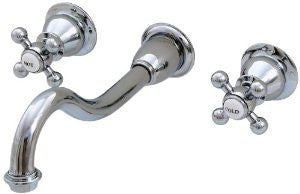 Water Creation F4-0001-01-BX Elegant Spout Wall Mount Vessel/Lavatory Faucet