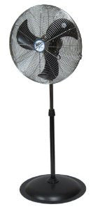 MAXXAIR HVPF 22 OSC 22-Inch Heavy-duty Three Speed Pedestal Fan