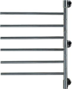 Jeeves J-D006 B Swivel Jack 22-Inch x 29-Inch Towel Warmer, Brushed
