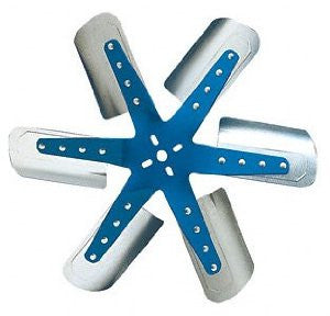 Flex-a-lite 1312 Blue Star Stainless Steel 5-Blade 12" Flex Fan