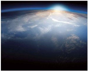 JP London MD4A141 10.5-Feet Wide by 8.5-Feet High Space Odyssey Breaking Dawn Removable Full Wall Mural