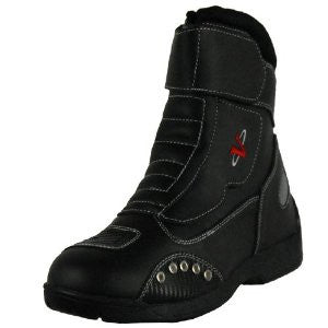 Vega Matrix Men's Motorcycle Boots (Black, Size 11)