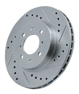 Power Stop JBR308XL Cross Drilled and Slotted Performance Brake Rotor - Left