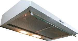 Yosemite Home Decor BWRD30W Builder Series 30-Inch Undercabinet Hood with 190 CFM Internal Blower and Incandescent Lighting, White