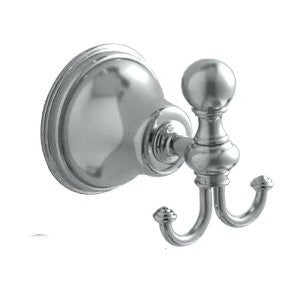 Jado 038/010/144 New Classic Robe Hook, Brushed Nickel