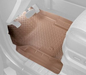 Husky Liners Classic Style Custom Fit Molded Front Floor Liner for Select Ford F-250/F-350 Models (Tan)