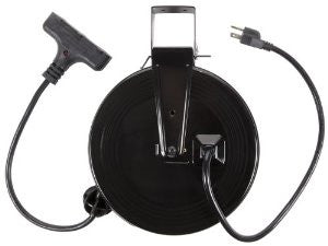 Bayco SL-801 13-Amp 30-Foot Triple-Tap Retractable Reel