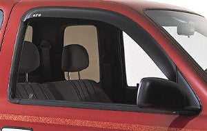 GT Styling 40540 Carbon Fiber Sport Vent-Gard Window Deflector - 2 Piece