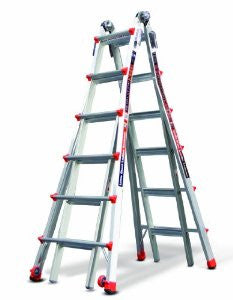 Little Giant 12017 RevolutionXE 300-Pound Duty Rating Multi-Use Ladder, 17-Foot
