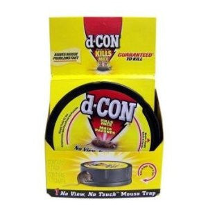 D-Con No View, No Touch Mouse Trap Case Pack 12
