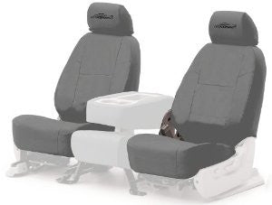 Coverking Custom-Fit Seat Cover-Ballistic Cordura Fabric, Gray