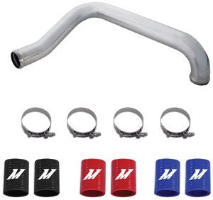 Mishimoto MMAH-MUS-86BK Black Aluminum Upper Radiator Hose Kit with V8 Motor for Ford Mustang