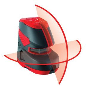 Leica L2+ Cross Line Laser Self Leveling Horizontal Vertical 180-Degree, Red