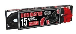 Valterra D04-0250 Dominator 15' Sewer Hose Kit