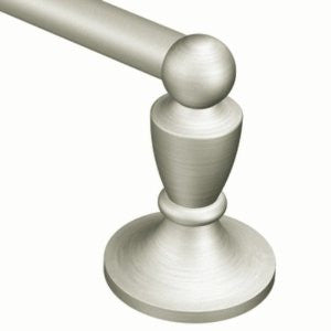 Moen DN8224BN Wembley 24-Inch Towel Bar, Brushed Nickel