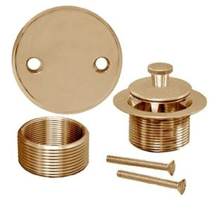 Plumbest B51-003 Lift and Turn Bath Waste Conversion Kit, Polished Brass