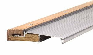 M-D Building Products 78618 1-1/8-Inch by 5-5/8-Inch - 73-Inch TH394 Adjustable Aluminum and Hardwood Sill Inswing, Mill