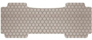 Intro-Tech Hexomat Rear Custom Fit Floor Mat - (Tan)