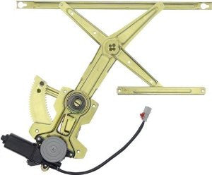 Dorman 741-850 Front Driver Side Replacement Power Window Regulator with Motor for Honda Accord