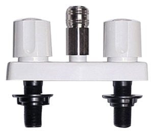 Phoenix USA P1404M-55QC 4" Bright White 2 Handle Faucet with Quick Connect Fitting