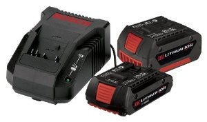 Bosch SKC180-03 18-Volt Lithium-Ion Starter Kit with 2 Batteries, Charger and Case