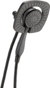 Delta Faucet 58468-RB Universal Showering Components, In2ition R Two-In-One Shower Arm Mount Shower, Venetian Bronze