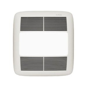 Nutone XN50L Ultra X1 Single-Speed Series Ventilation Fan with 36-watt Fluorescent Bulb and 4-watt Night Bulb
