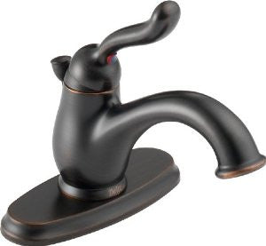 Delta 578-RB-DST Leland Single Handle Centerset Lavatory Faucet, Venetian Bronze