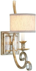 Candice Olson Lighting Lucy Single-Arm Wall Sconce, Gold