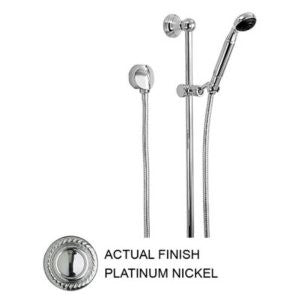 Jado 831701.144 Glance Single Lever Vessel Faucet with Drain, Brushed Nickel