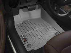 WeatherTech Custom Fit Front FloorLiner for Chevrolet Silverado Standard Cab, Grey