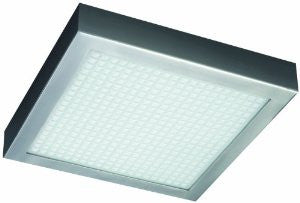 Philips 30198/17/48 Roomstylers Square Flushmount Ceiling Light, Chrome