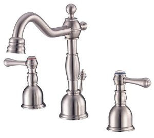 Danze D303057BN Opulence Two Handle Mini Widespread Lavatory Faucet, Brushed Nickel