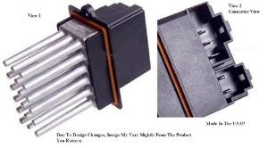 APDTY 5179985AA Blower Motor Resistor Power Module New Design Replaces Original