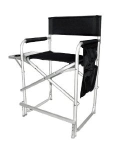 Ming's Mark CH1209 Black Easy-Up Open Back Director Chair