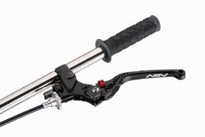 ASV Inventions CRC541-K C5 Sport Black Standard Clutch Lever for Kawasaki/Triumph