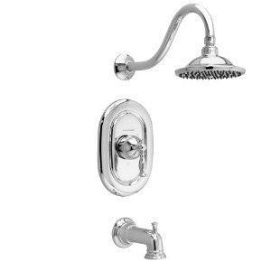 American Standard T440.502.002 Quentin Pressure Balance Bath and Shower Trim Kit, Polished Chrome