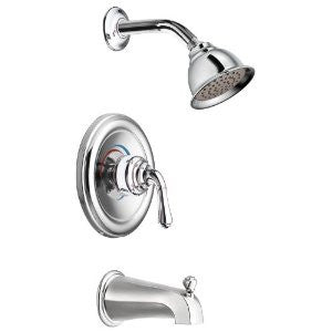 Moen T2449 Monticello Posi-Temp Tub and Shower Trim Kit without Valve, Chrome