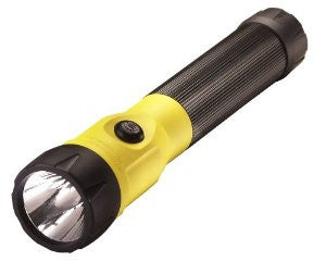 Streamlight 76182 Polystinger LED Flashlight with 120-Volt AC/DC and 1 Piggyback Holder, Yellow